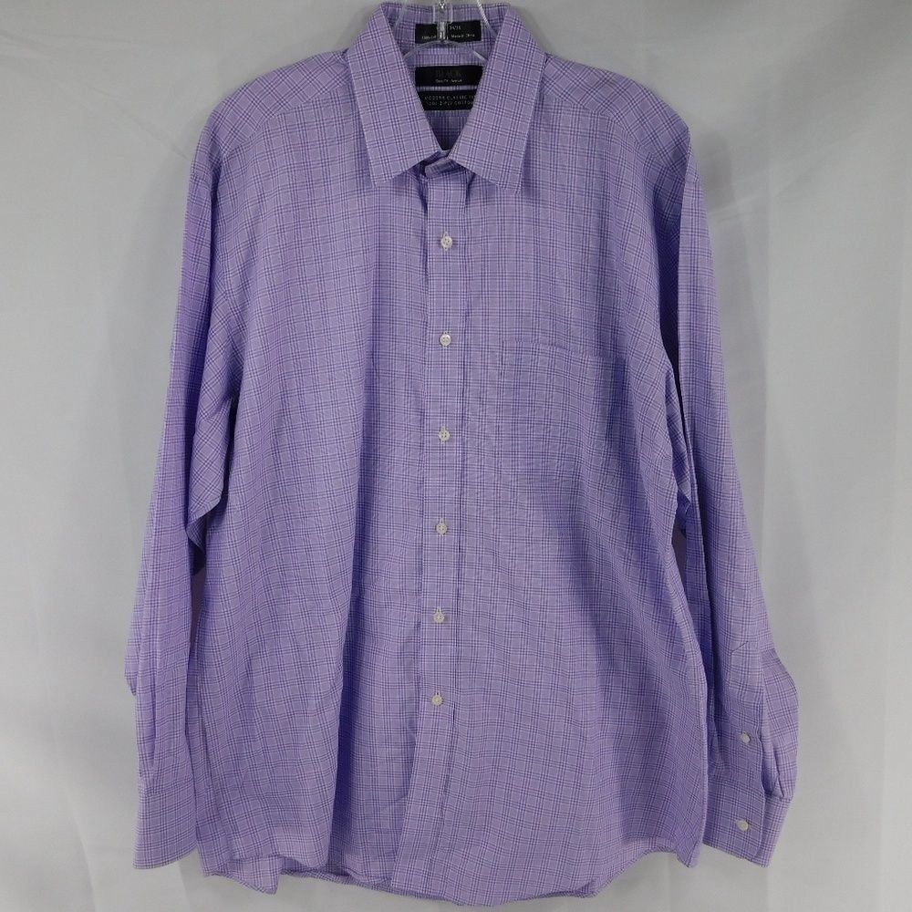 Saks Fifth Avenue Black Label Gingham Long Sleeve